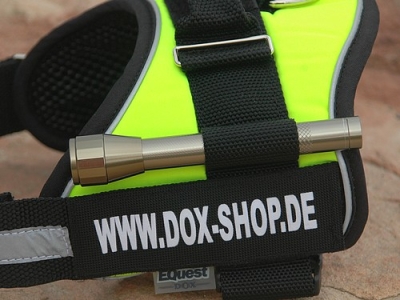 DoX Logo-Geschirr, Gr��e M, Signalgelb