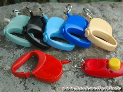 Clicker Zinger Mini-Flexileine mit Befestigungsclip