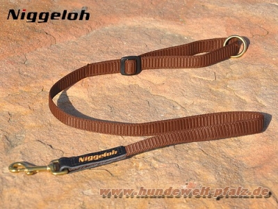 Niggeloh F�hr- und Ausbildungsleine 120cm, Braun
