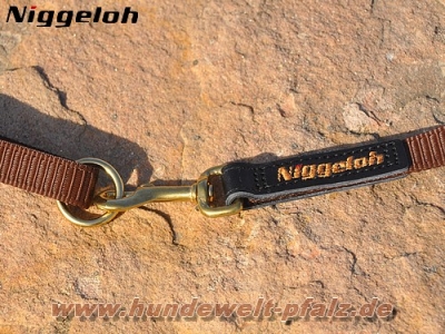 Niggeloh F�hr- und Ausbildungsleine 120cm, Braun