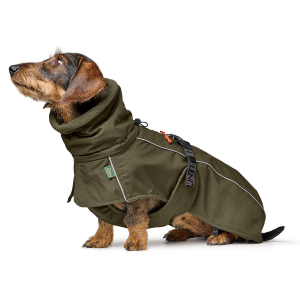 Preview: Hundemantel Nordby Dachshund, oliv Preview: Hundemantel Nordby Dachshund, oliv