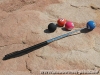 Target-Stick mit Billardkugel, 90cm, schwarz
