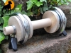 Apportierbock mit Metallscheiben, ca. 4300g