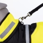 Preview: Trixie Mantel Safety Flash, schwarz-gelb, Rückenlänge: 50cm