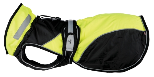 Trixie Mantel Safety Flash, schwarz-gelb, Rückenlänge: 50cm