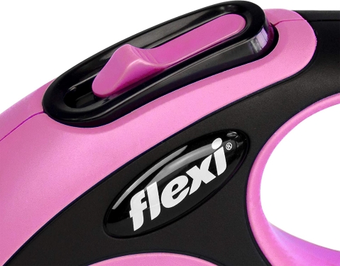 Flexi New Comfort Gurt XS 3m pink, für Hunde bis 12 kg