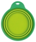 Preview: Silikon Reisefaltnapf mit PVC Rand, 0,5 l / ø 14cm