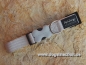 Preview: Red Dingo Halsband 12mm, hellgrau