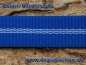 Preview: Feltmann Vario-Schlauchbandleine 15mm, Blau