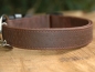 Preview: Kunstlederhalsband Dogstyle 40-65cm, Braun