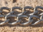 Preview: Kettenhalsband Edelstahl 2-rhg., zugbegrenzt, 55 cm