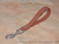 Preview: Biothane Beta Kurzführer 13mm x 25cm m. HS, Karabiner verchromt