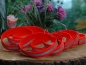 Preview: Signalhalsung mit Klettverschluß 60x3,5cm, Orange