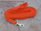 Preview: Gurtband-Schleppleine 25mm x 7,5 Meter, Orange