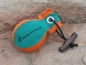 Preview: Mystique Dummy Ball Marker Ø ca. 7cm x 150g., Grün/Orange