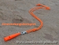 Preview: HWP Nylon Pfeifenband Basic 3mm mit Karabiner