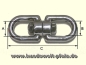 Preview: Wirbel, rund 16 x 16 x 62mm