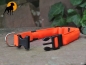 Preview: Flash Sicherheitshalsband, 25mm x 30-40cm, signalorange