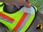 Preview: Hundewarnweste Classic mit Rückenöffnung, Gr. 2, Signalgelb