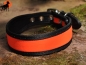 Preview: Warnhalsband Nylon gepolstert, 20/40cm, Signalorange