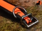 Preview: Warnhalsband Nylon gepolstert, 30/50cm, Signalorange