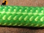 Preview: HWP Moxonleine mit Zugstop, Handmade, 6mm x 130cm, Apfelgrün