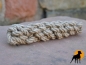 Preview: Jute-Bringsel, geknotet, 20cm x 4,5cm