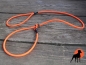 Preview: HWP Biothane Coated Rope Retrieverleine 130cm x 6mm, o.Stop