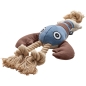 Preview: Hunter Hundespielzeug Canvas Sansibar Rantum Hummer 21 cm (43 cm Gesamtlänge)