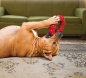 Preview: Kong Ring Naturgummi Hundespielzeug s/m, 9cm, rot
