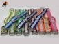 Preview: Biothane Beta Reflect Paracord Adapter 25mm mit Dornschnalle rund, chrom