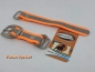 Preview: Biothane Beta Reflect Paracord Adapter 25mm mit Dornschnalle rund, chrom