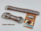 Preview: Biothane Beta Reflect Paracord Adapter 25mm mit Dornschnalle rund, chrom