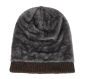 Preview: Beanie Cap 55-62cm, Dunkelbraun