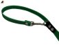Preview: HWP Jagd- und Befreiungsleine gummiert 3-fach verstellbar, 20mm x 230cm