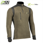 Preview: PSS X-treme Polar Fleeceshirt grün/schwarz, Größe M