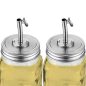 Preview: Moonshine Glasaufsatz Öl-Ausgießer für Mason-Jar Gläser 7cm