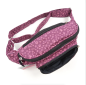 Preview: Bauchtasche Crossbodybag Gassi-Tasche S-XXXL Stoff - Torino, Magenta
