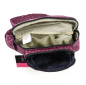 Preview: Bauchtasche Crossbodybag Gassi-Tasche S-XXXL Stoff - Torino, Magenta