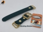 Preview: Biothane Beta Paracord Adapter 25mm mit Dornschnalle abgerundet, Messing