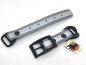Preview: Biothane Reflect Paracord Adapter 25mm mit Dornschnalle eckig, schwarz