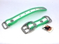 Preview: Biothane Reflect Paracord Adapter 25mm mit Dornschnalle rund, chrom
