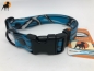 Preview: HWP Biothane Beta Camouflage Halsband FUN verstellbar, 25mm x 40-60cm, mit Wienerlock PVC Verschluß