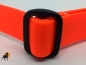 Preview: HWP Biothane Beta Halsband FUN verstellbar, 25mm x 40-60cm, mit Wienerlock PVC Verschluß