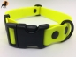 Preview: HWP Biothane Beta Halsband FUN verstellbar, 25mm x 40-60cm, mit Wienerlock PVC Verschluß
