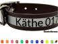 Preview: Biothane Beta Reflective Halsband Classic 1, mit Lasergravur, Breite: 25mm
