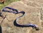 Preview: Biothane Beta Reflective Vario-Leine, stufenlos verstellbar, 19mm x 230cm