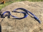 Preview: Biothane Beta Reflective Vario-Leine, stufenlos verstellbar, 19mm x 230cm