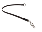 Preview: Biothane Beta System B, L = 75cm, Unterteil Führleine m. Zangenhaken