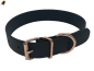 Preview: Biothane Beta Halsband Basic, mit Rollschnalle, Handmade, Breite: 25mm